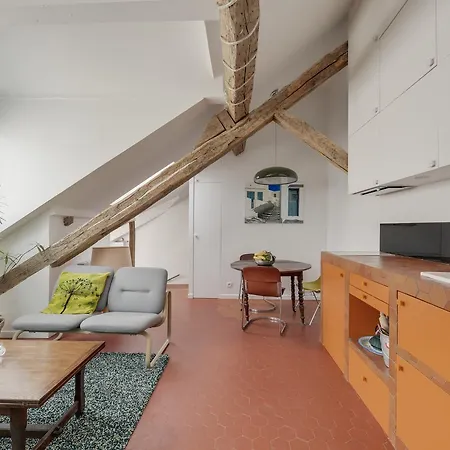 Apartamento Marais - Places Des Vosges Id 307